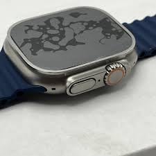 Apple Watch Ultra 2 (GPS + Cellular, 49 mm) - Caja de titanio con correa Ocean azul, talla única (Reacondicionado)