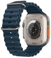 Apple Watch Ultra 2 (GPS + Cellular, 49 mm) - Caja de titanio con correa Ocean azul, talla única (Reacondicionado)