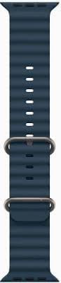 Apple Watch Ultra 2 (GPS + Cellular, 49 mm) - Caja de titanio con correa Ocean azul, talla única (Reacondicionado)