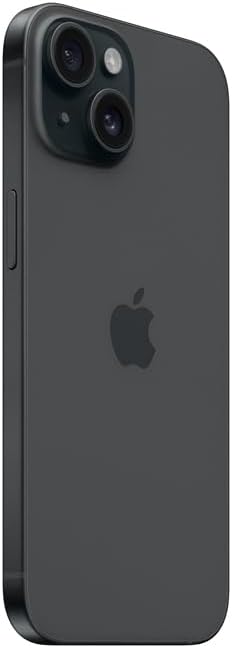 Apple iPhone 15 128GB Negro Desbloqueado (Reacondicionado) Esim