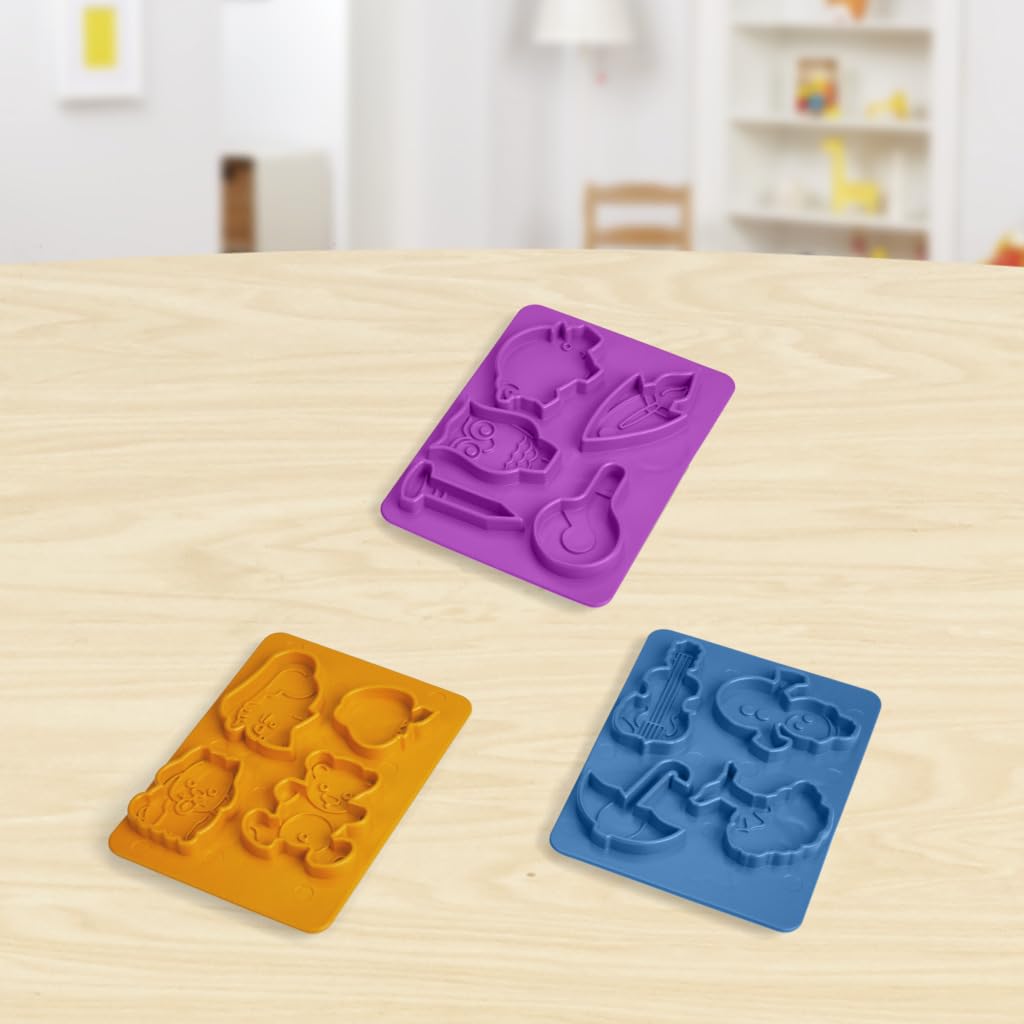 Play-Doh Set de Letras ABC – 26 Sellos + 6 Colores de Plastilina | Aprende Jugando
