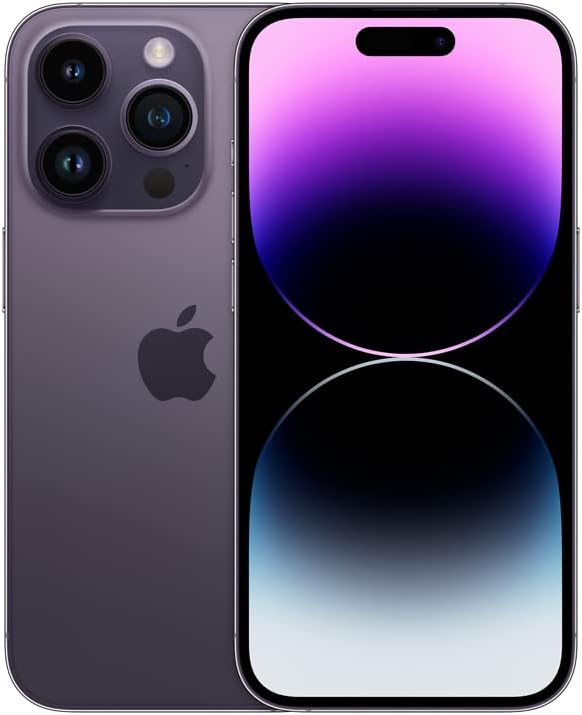 Apple iPhone 14 Pro 256GB Morado Oscuro Desbloqueado (Reacondicionado) Esim