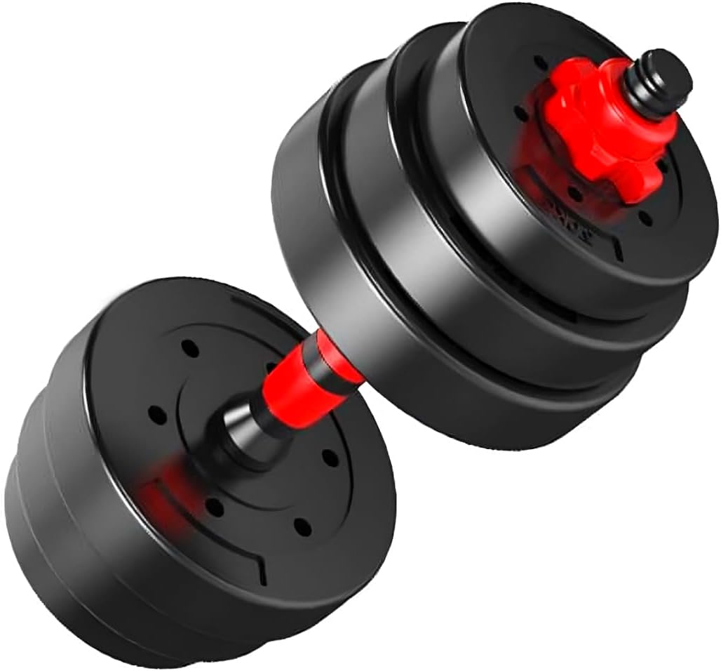 Kit de Pesas Ajustables 3 en 1 Raganet – Mancuernas + Barra | Incluye Guantes de Gym
