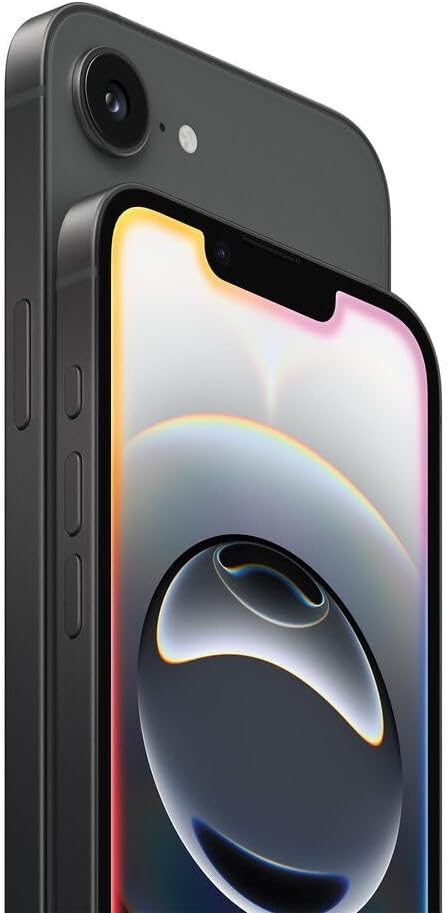 Apple iPhone 16e 128GB Negro Desbloqueado (Reacondicionado) eSIM