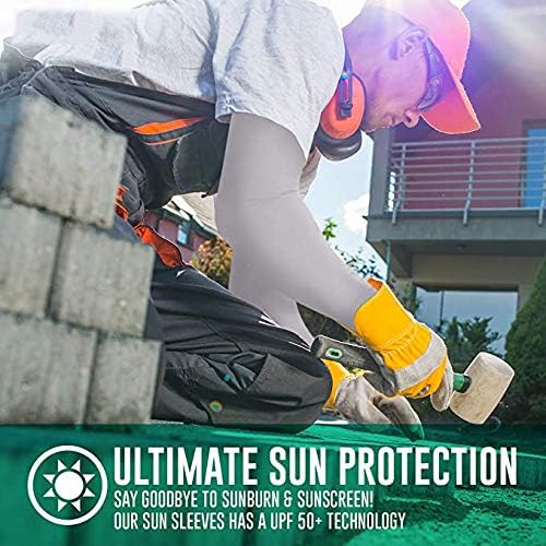 Mangas para Brazos, 3 Par Mangas de Brazo Seda de Hielo, Manga Protectora para Brazo, Mangas de Protección UV Protección, Mangas del Brazo Protección, para Andar en Bicicleta, Pescar, Golf