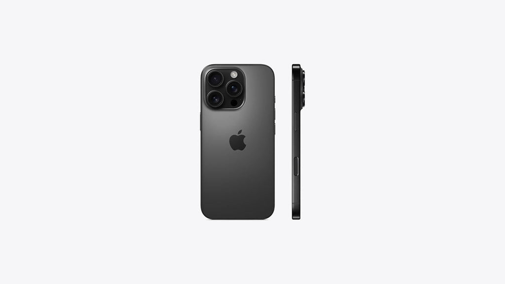 Apple iPhone 16 Pro 128GB Titanio Negro Desbloqueado (Reacondicionado) Esim
