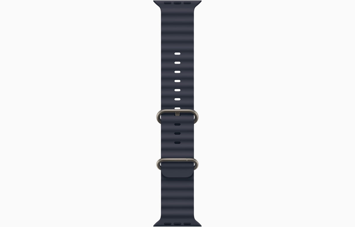 Apple Watch Ultra 2 (GPS + Cellular, 49 mm) - Caja de titanio con correa Ocean azul, talla única (Reacondicionado)
