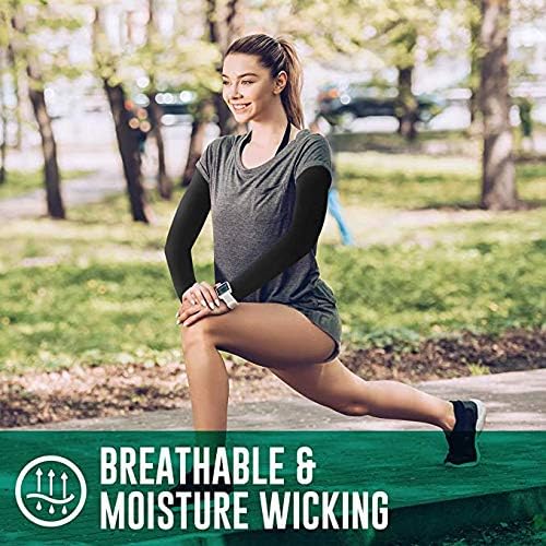Mangas para Brazos, 3 Par Mangas de Brazo Seda de Hielo, Manga Protectora para Brazo, Mangas de Protección UV Protección, Mangas del Brazo Protección, para Andar en Bicicleta, Pescar, Golf