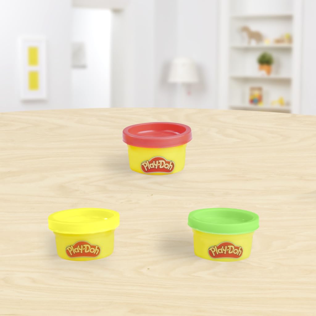 Play-Doh Set de Letras ABC – 26 Sellos + 6 Colores de Plastilina | Aprende Jugando
