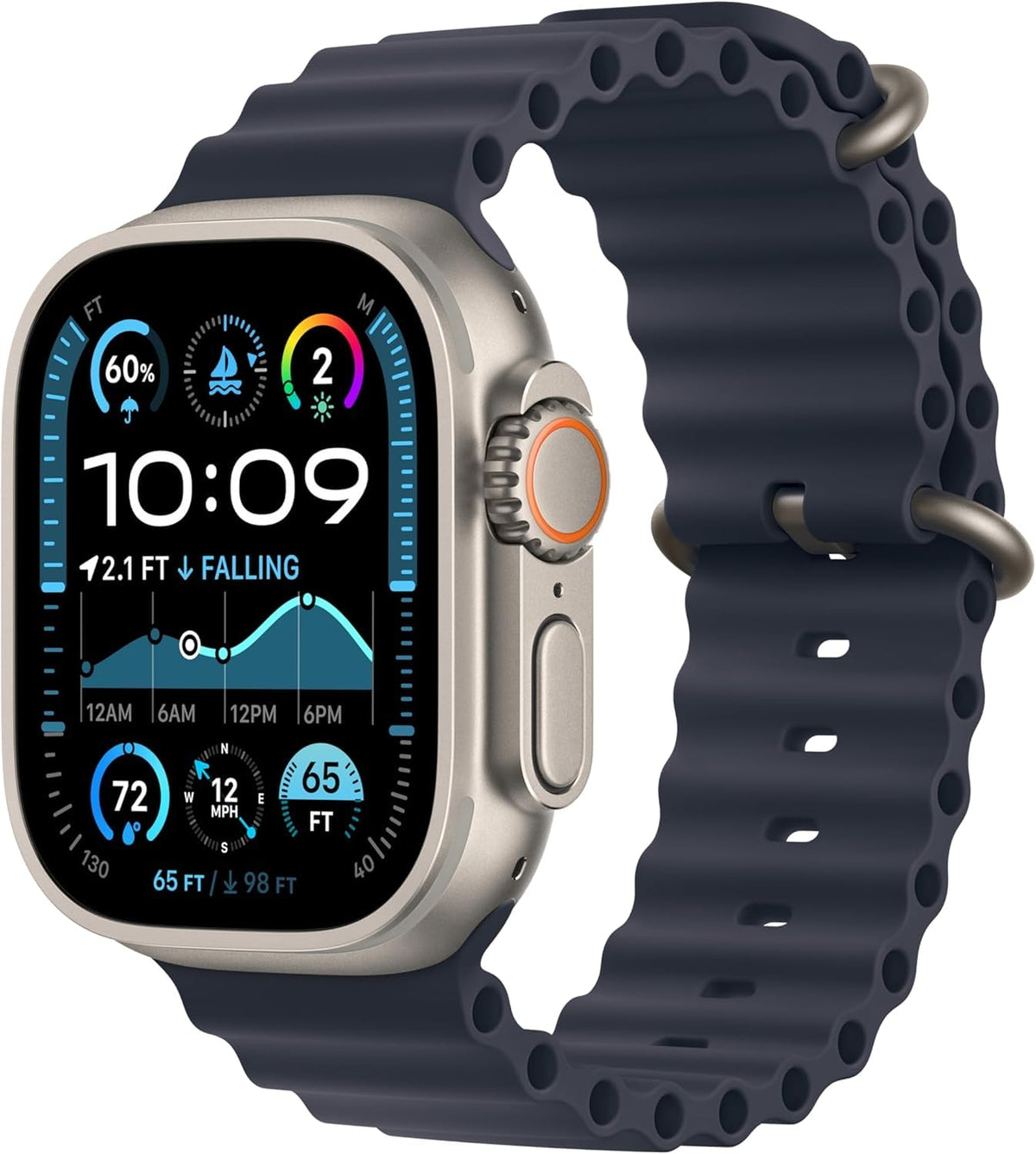 Apple Watch Ultra 2 49mm – Reacondicionado Certificado | GPS + Cellular, Titanio