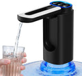 Dispensador de Agua Garrafón Plegable con 3 Modos y Luz LED, Bomba de Agua de Inalámbrica Recargable Portátil, Despachador de Agua Automático Rápido para Botellas de Galón de 4.5L a 20L