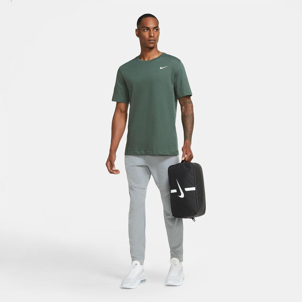 Bolsa para zapatos Nike Academy para adulto, negro/negro/blanco, talla única