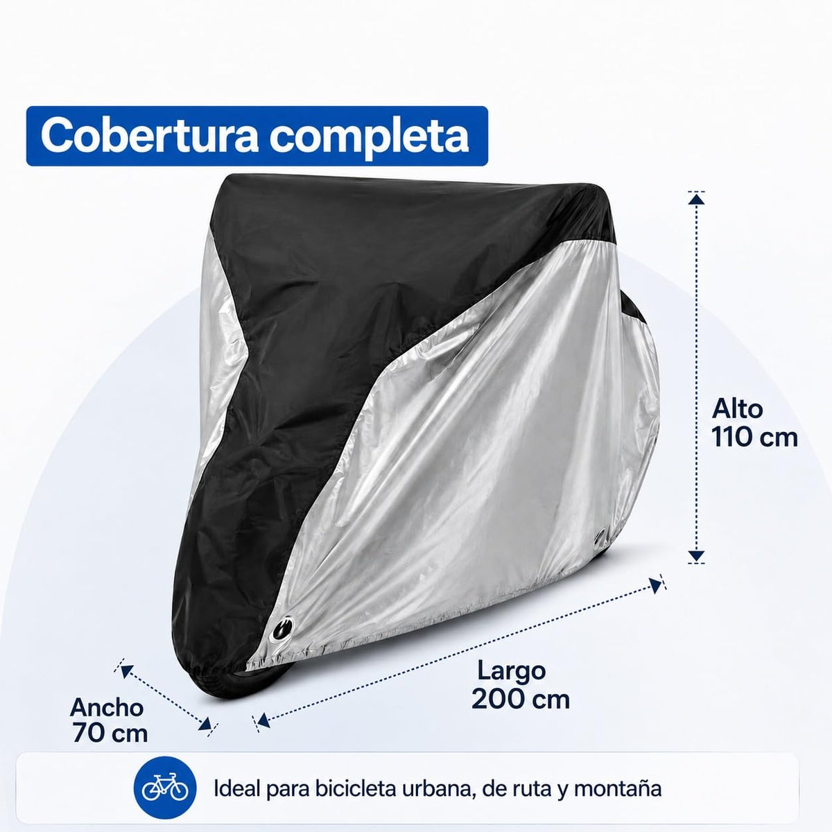 Funda para Bicicleta PUBAMALL – Impermeable Anti-UV | Protege tu Bici Todo el Año