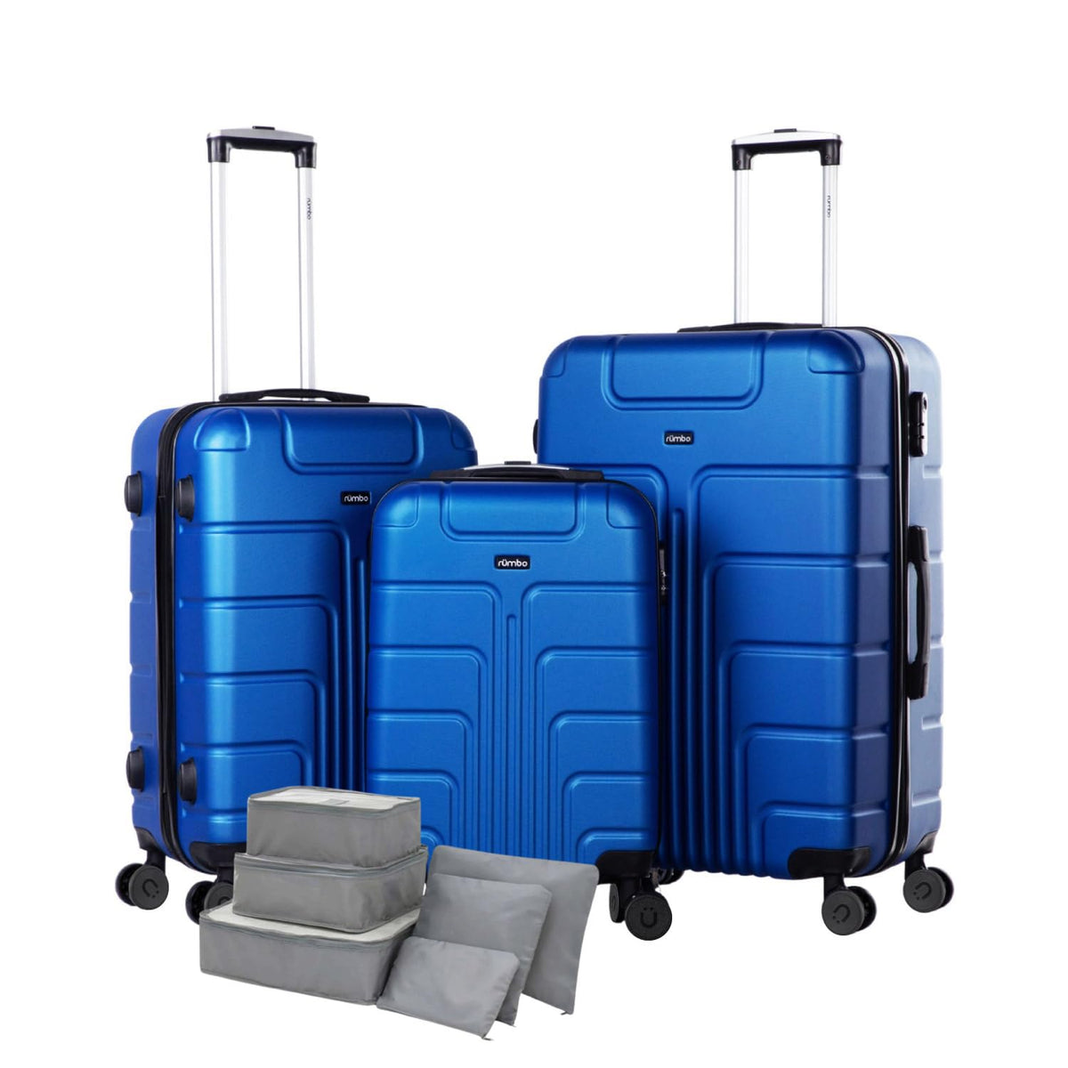 RUMBO Maleta 20 Pulgadas para Cabina Avión 55 × 40 × 25 con Candado