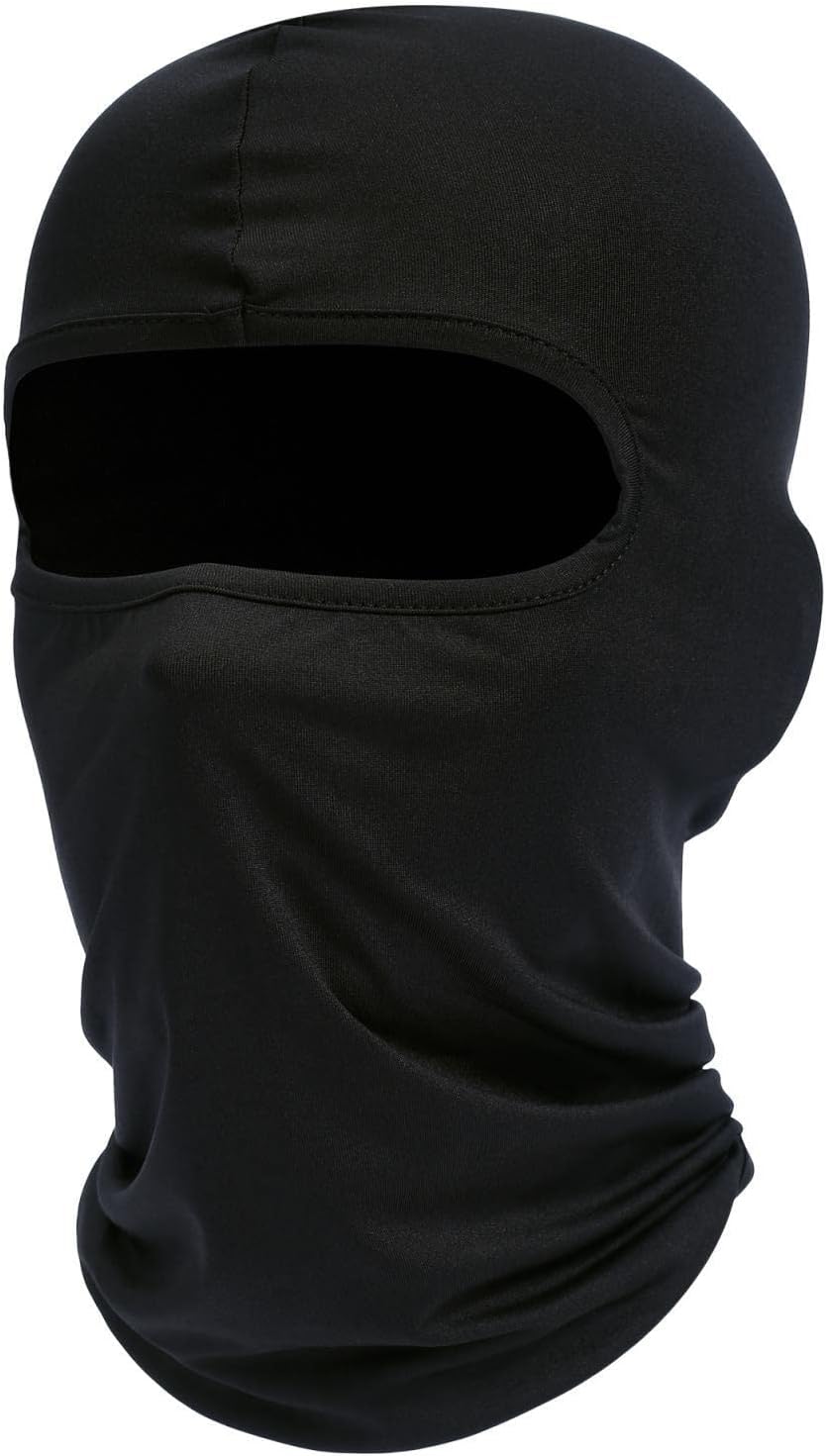 Fuinloth Pasamontañas, Balaclava Protección UV, para Moto y Ciclismo Unisex