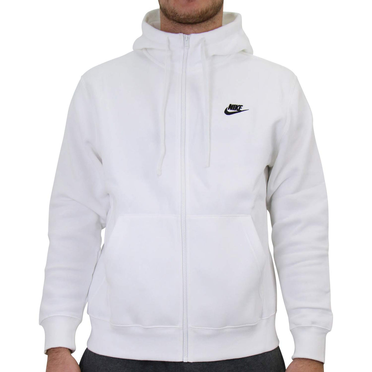 Sudadera con capucha y cremallera Sportswear Club Full Zip Fleece, Nike, hombre