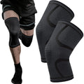 Rodilleras Deportivas DQST – Soporte Antideslizante Elástico | Gym, Voleibol y Running