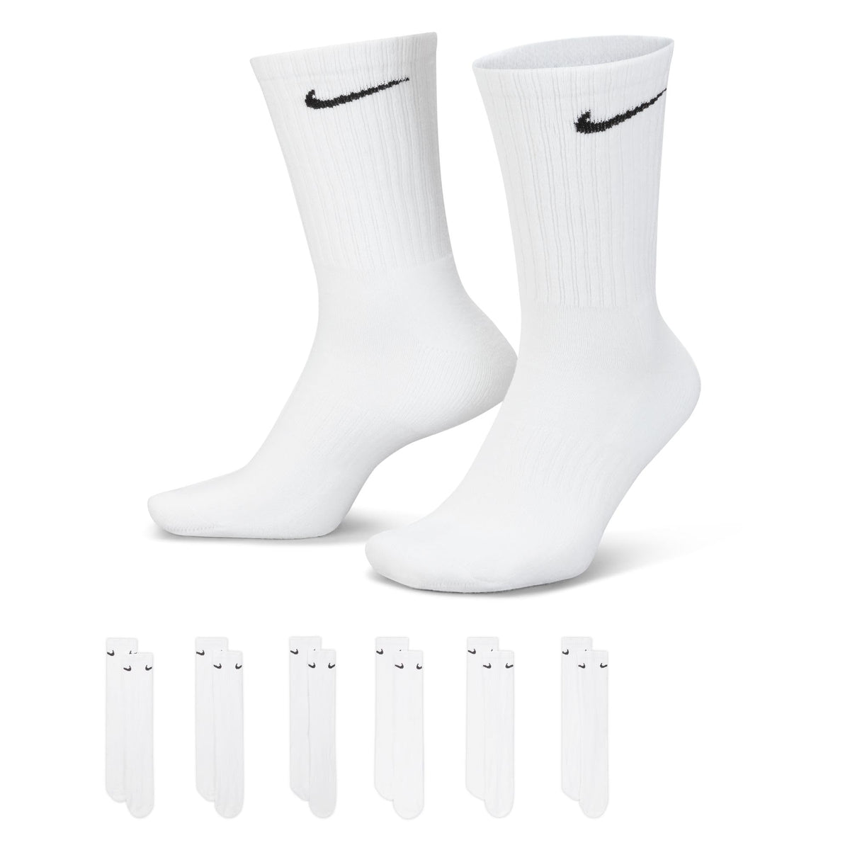 Nike U NK EVERYDAY CUSH CREW 6PR - 132 Calcetines Mens
