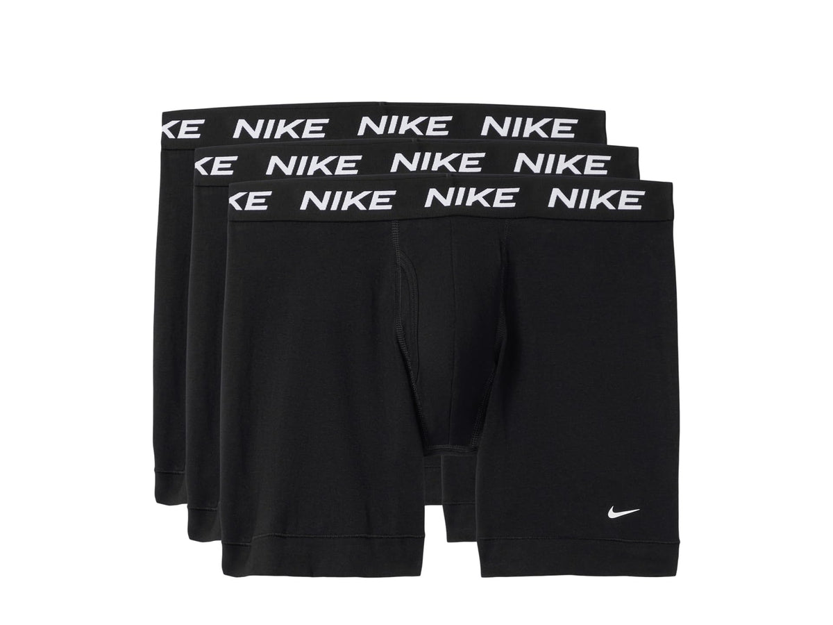 Nike All Day Cotton Stretch Boxer Brief W/Fly Underwear (3-Pack) Ropa Interior de Hombres Hombre
