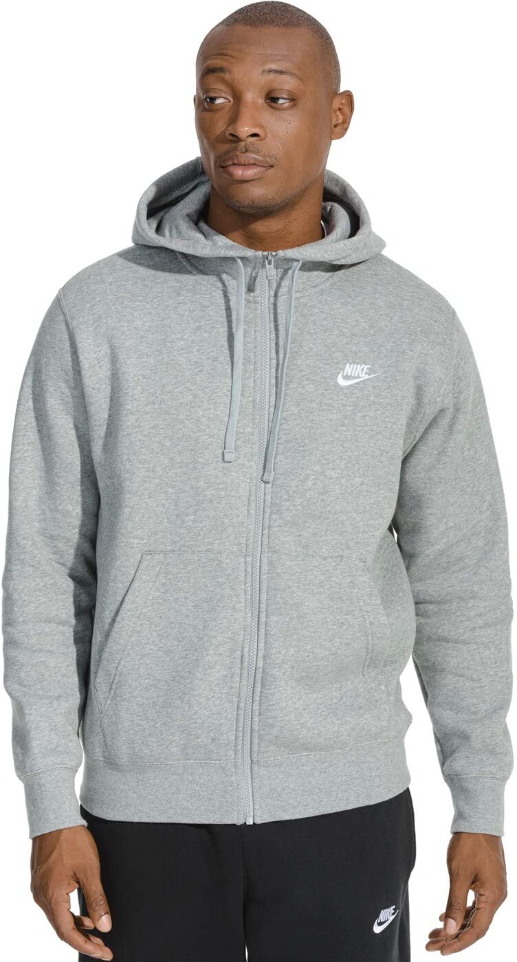 Sudadera con capucha y cremallera Sportswear Club Full Zip Fleece, Nike, hombre