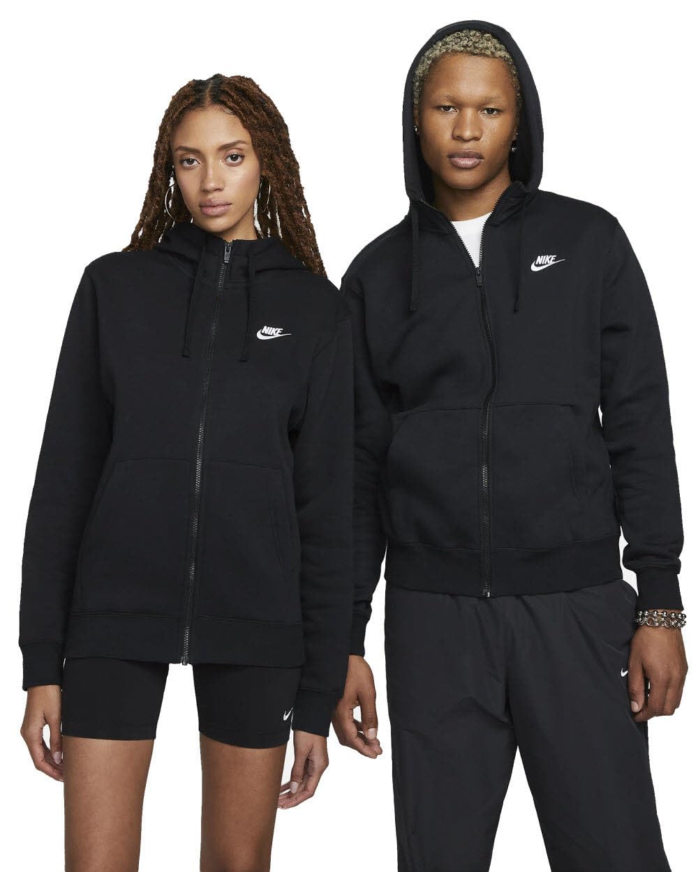 Sudadera con capucha y cremallera Sportswear Club Full Zip Fleece, Nike, hombre