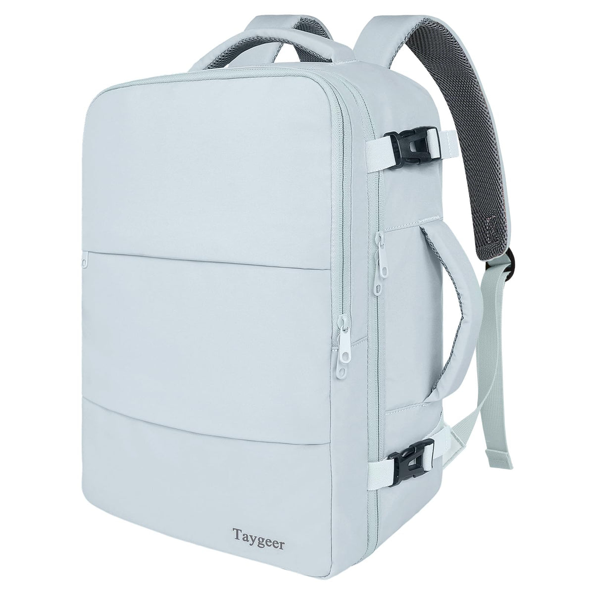 Taygeer Mochila de Viaje 10 kg Avión 35L para Hombre y Mujer, Negra