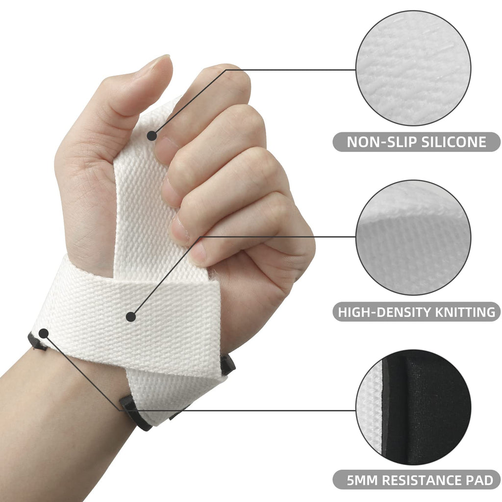 Correas de Levantamiento SKDK – Silicona Antideslizante | Gym Straps Profesionales