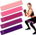 Bandas de resistencia elásticas con 5 niveles, cintas elásticas de fitness de látex natural, bandas elásticas de musculación para yoga, pilates, crossfit y estiramientos
