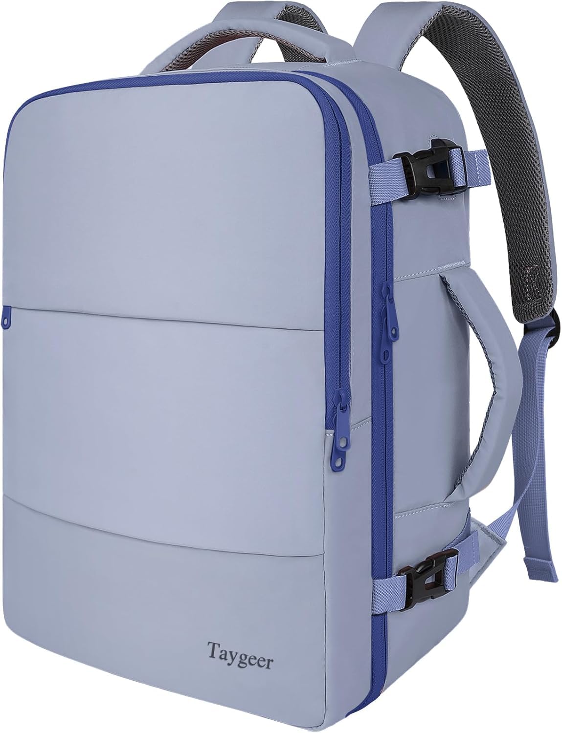 Taygeer Mochila de Viaje 10 kg Avión 35L para Hombre y Mujer, Negra