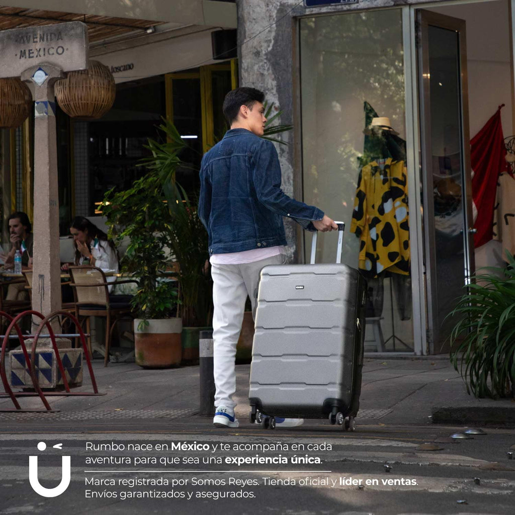 RUMBO Maleta de Cabina de 20 Pulgadas 55 × 40 × 25 con Candado
