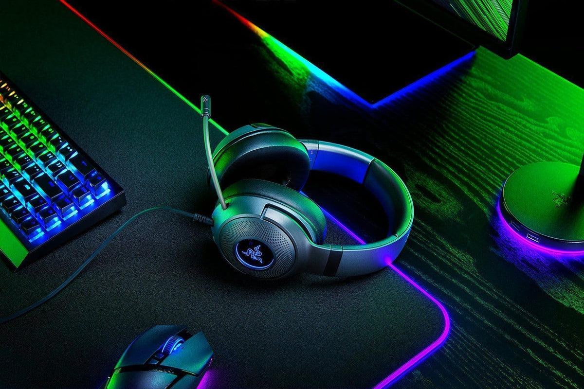 Auriculares Gaming Razer Kraken V3 X – Sonido 7.1 + RGB Chroma | PC Negro
