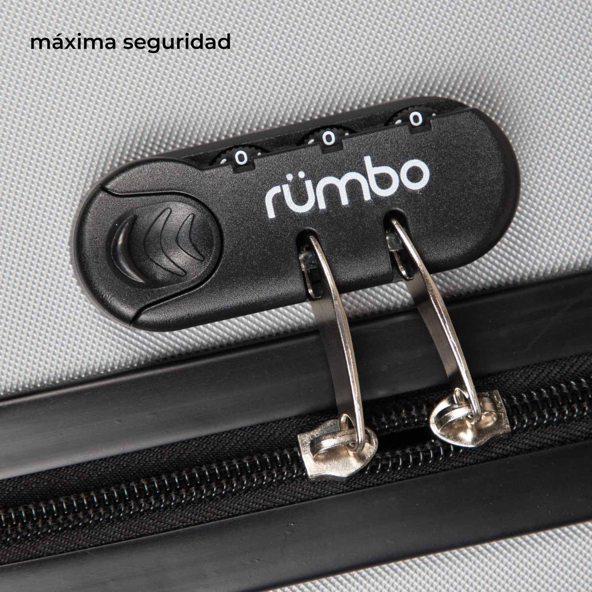 RUMBO Maleta 20 Pulgadas para Cabina Avión 55 × 40 × 25 con Candado