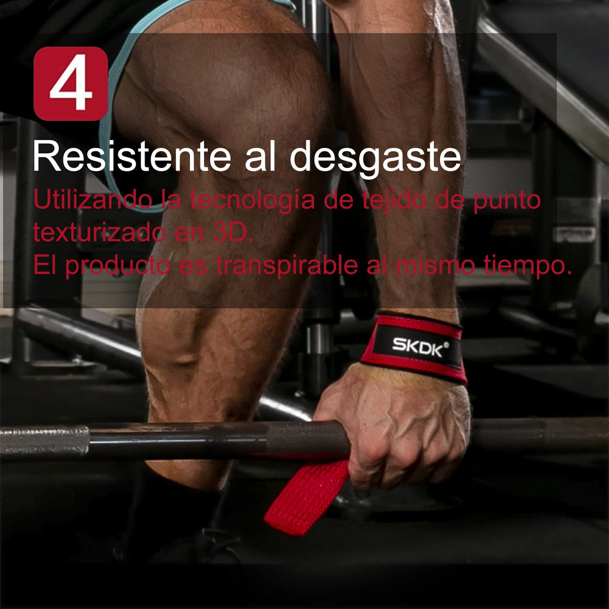 Correas de Levantamiento SKDK – Silicona Antideslizante | Gym Straps Profesionales