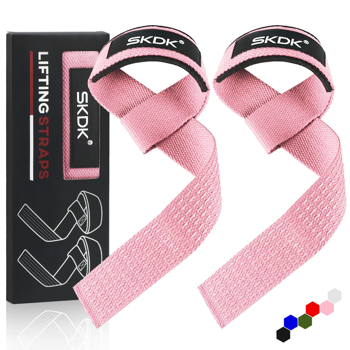 Correas de Levantamiento SKDK – Silicona Antideslizante | Gym Straps Profesionales