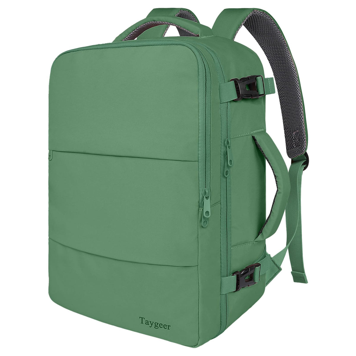 Taygeer Mochila de Viaje 10 kg Avión 35L para Hombre y Mujer, Negra