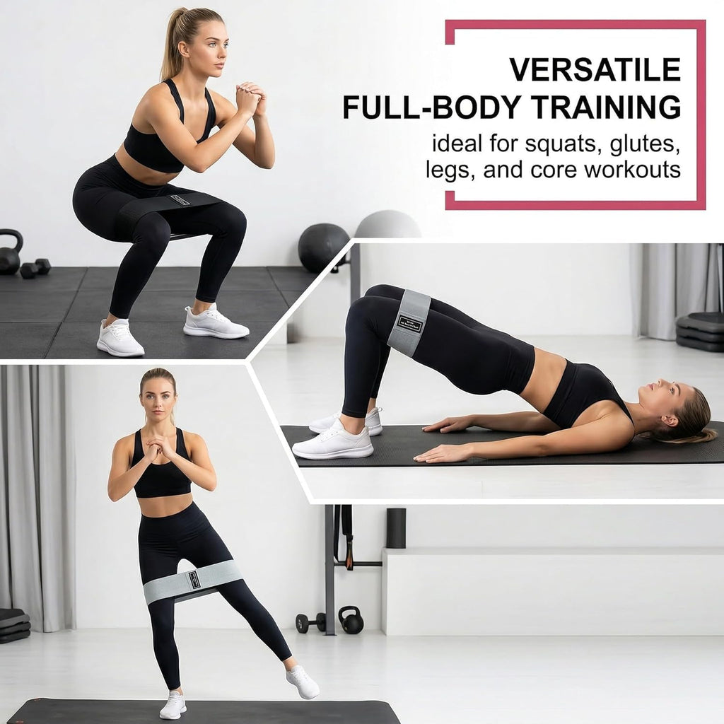 Bandas de resistencia Anna Tosani — Set de 3 | Fitness, yoga y pilates