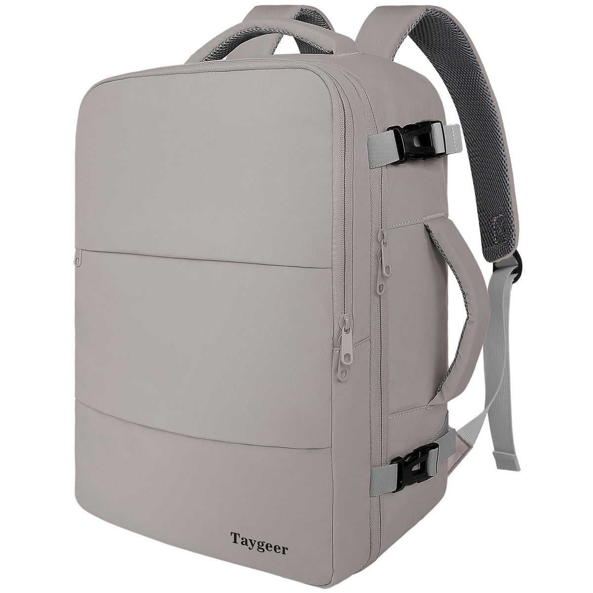 Taygeer Mochila de Viaje 10 kg Avión 35L para Hombre y Mujer, Negra