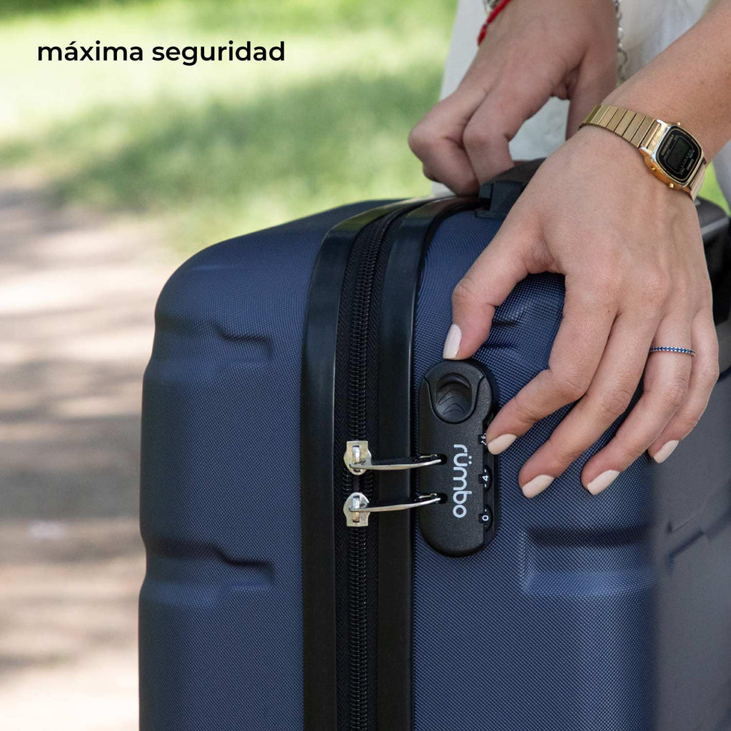 RUMBO Maleta de Cabina de 20 Pulgadas 55 × 40 × 25 con Candado
