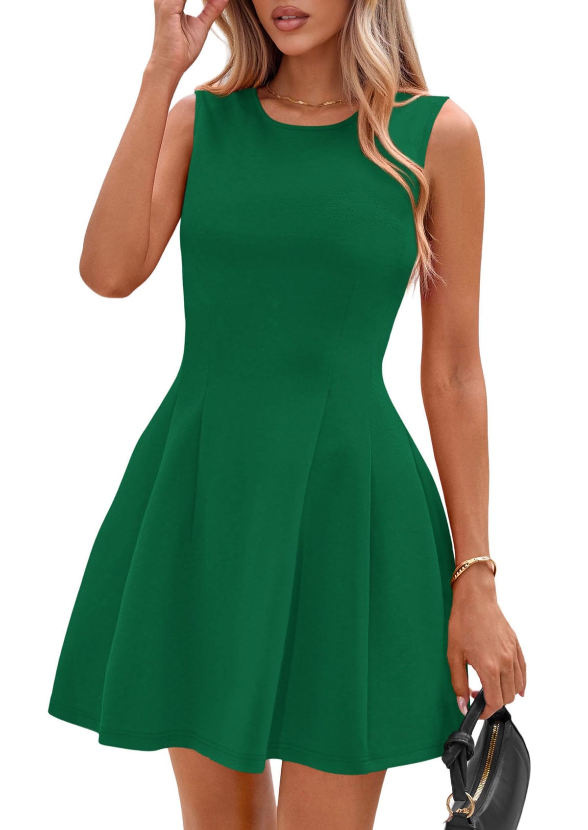 PRETTYGARDEN Vestidos Evasé de Verano para Mujer Elegante