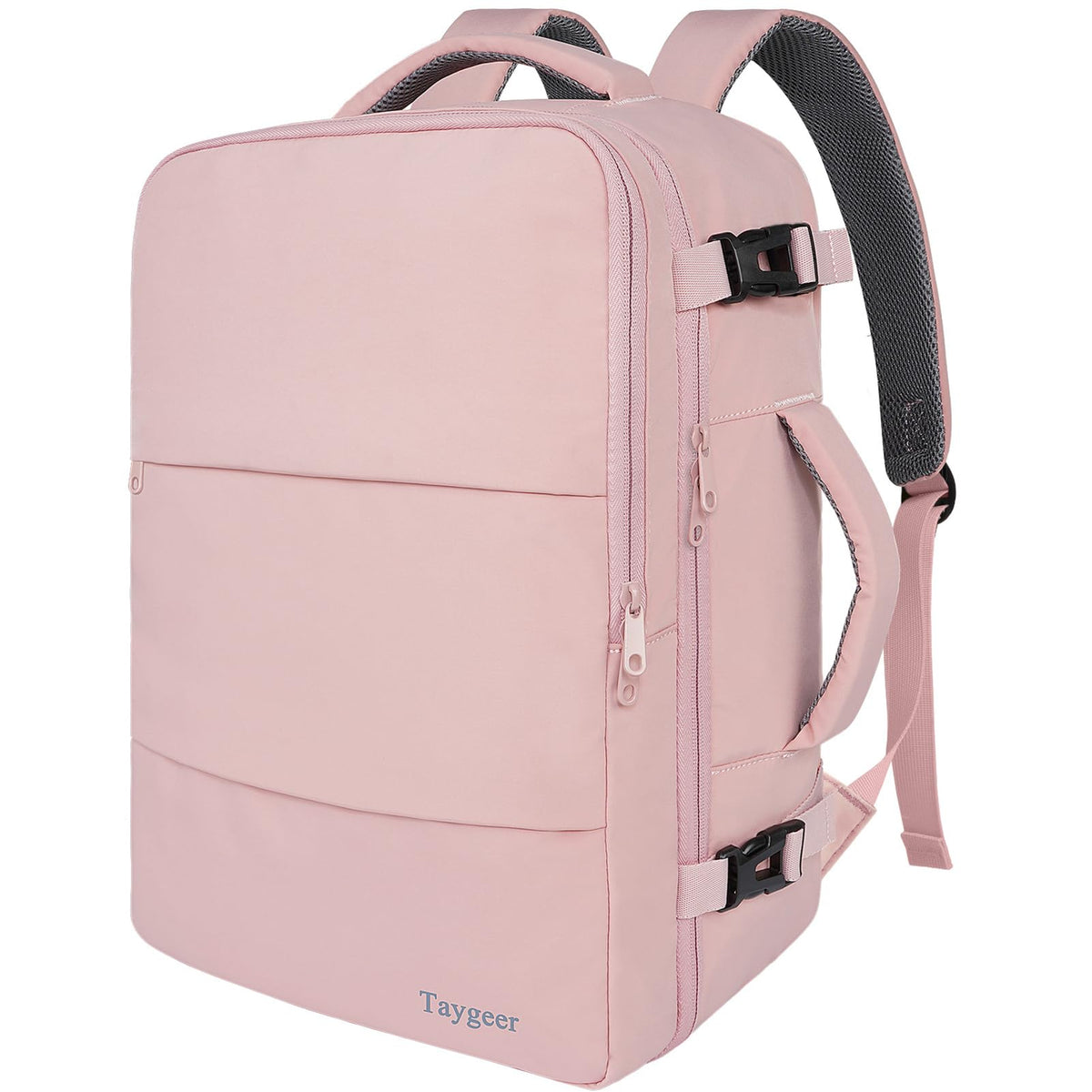 Taygeer Mochila de Viaje 10 kg Avión 35L para Hombre y Mujer, Negra