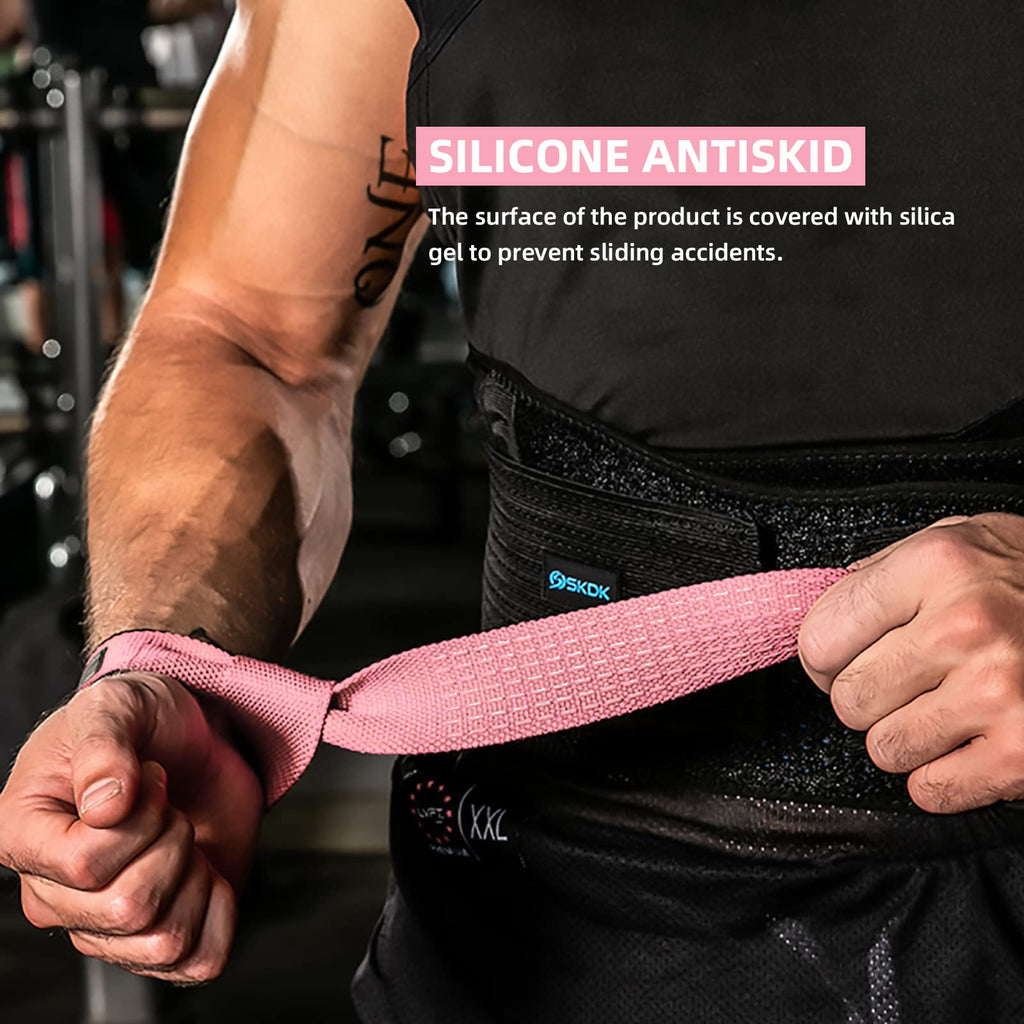 Correas de Levantamiento SKDK – Silicona Antideslizante | Gym Straps Profesionales