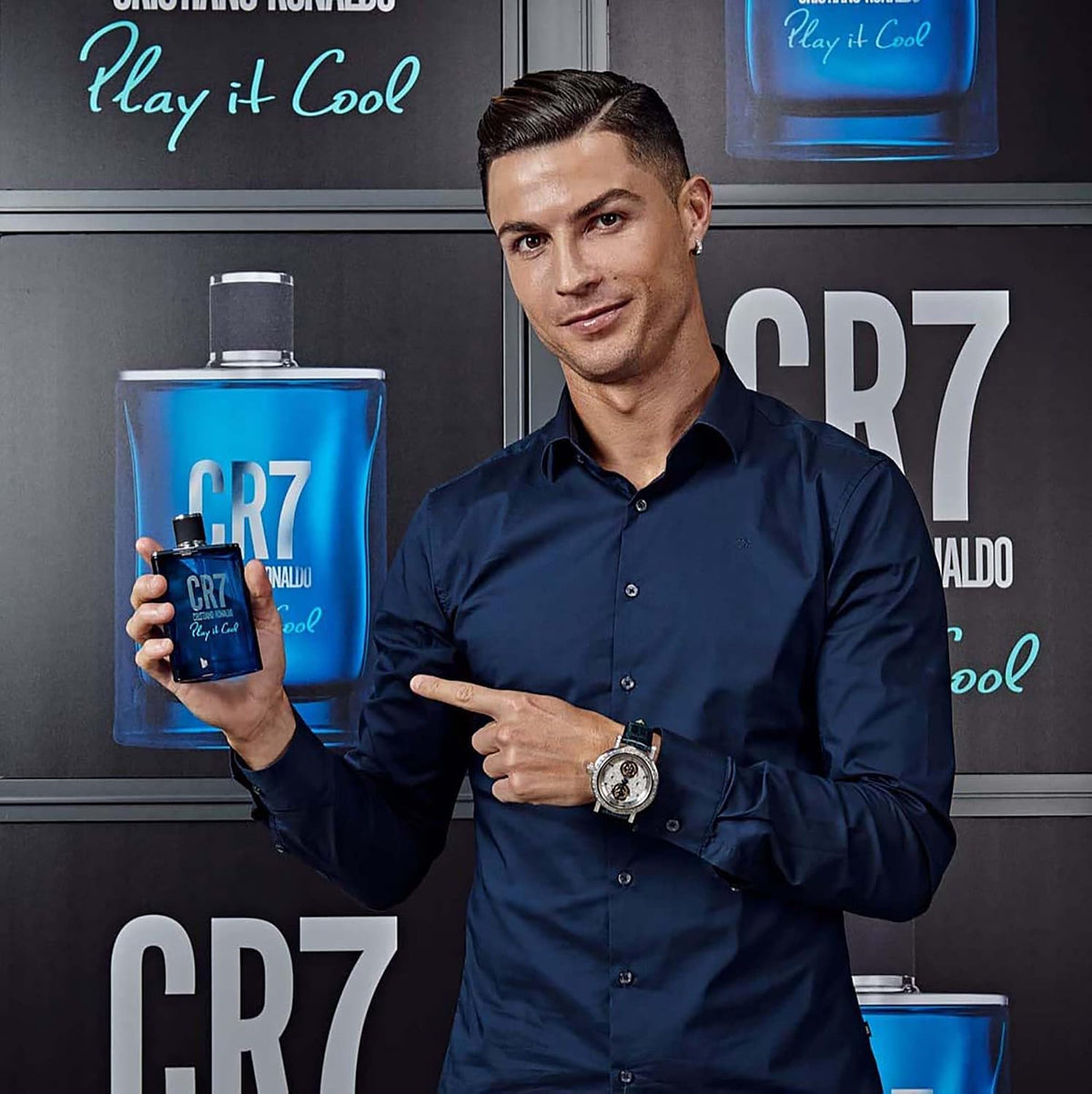 CR7 Play It Cool by Cristiano Ronaldo – EDT 100 ml | Cítricos Frescos y Fougere