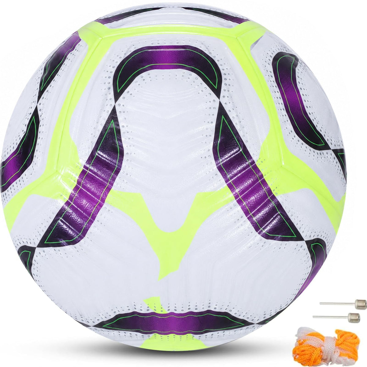 Balón de fútbol de Entrenamiento Juvenil,tamaño Normal de Partido 5/4,de Pasador, Usado para Competiciones y Entrenamiento, Soccer Lovers Gift