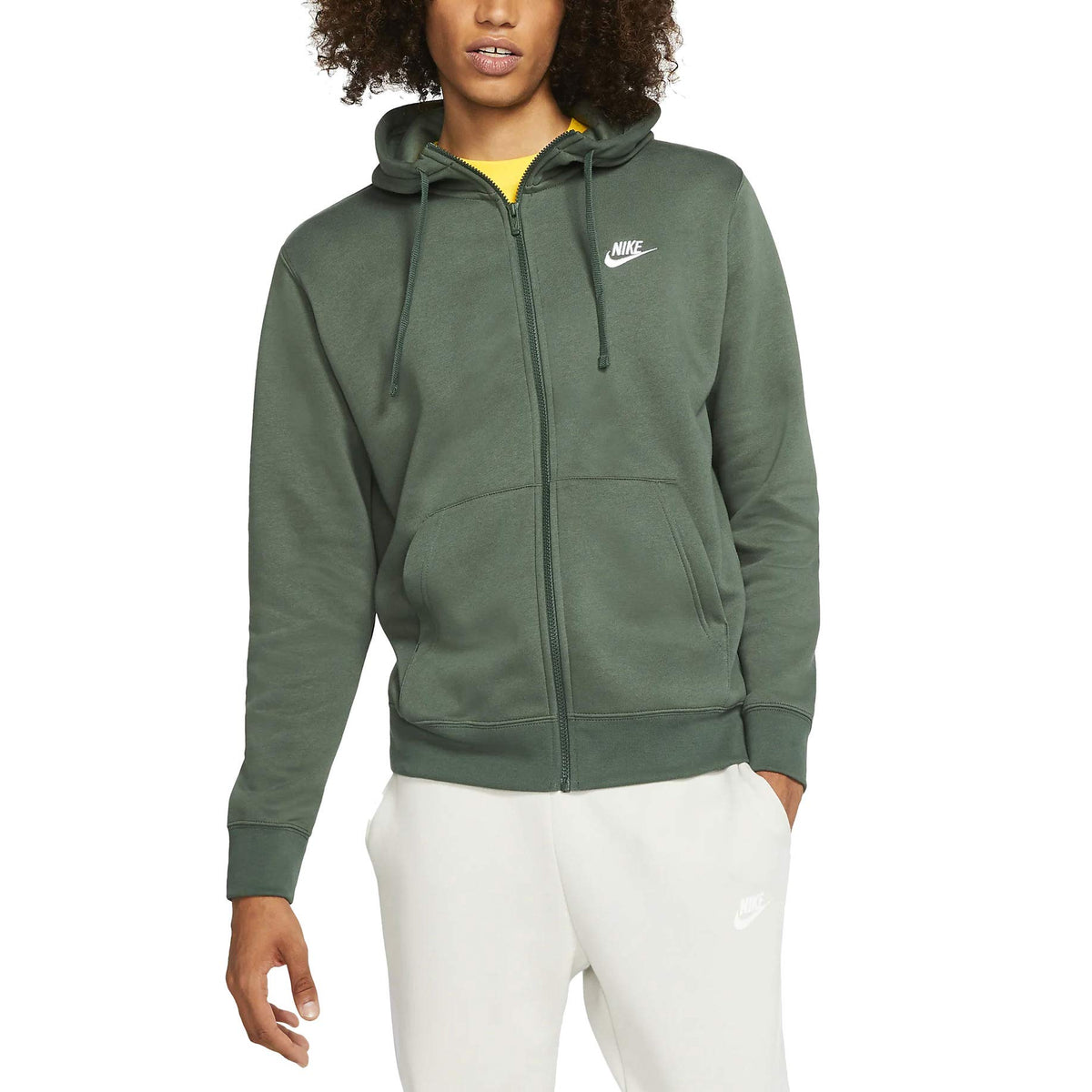 Sudadera con capucha y cremallera Sportswear Club Full Zip Fleece, Nike, hombre
