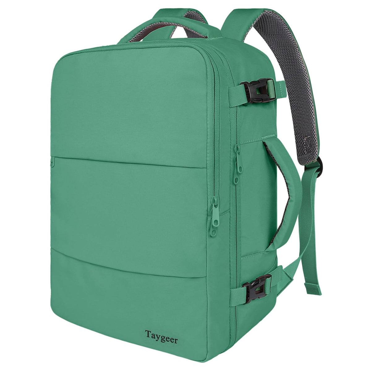 Taygeer Mochila de Viaje 10 kg Avión 35L para Hombre y Mujer, Negra
