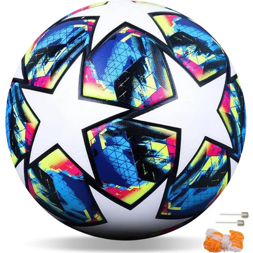 Balón de fútbol de Entrenamiento Juvenil,tamaño Normal de Partido 5/4,de Pasador, Usado para Competiciones y Entrenamiento, Soccer Lovers Gift
