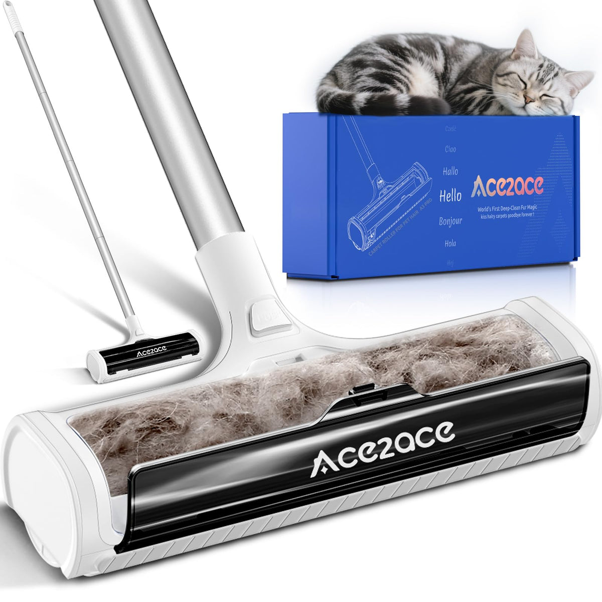 🐾 Quitapelos ACE2ACE Pro — Elimina el Pelo de Mascota al Instante