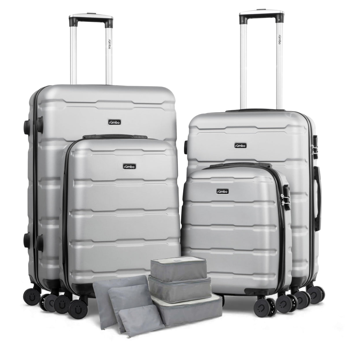 RUMBO Maleta 20 Pulgadas para Cabina Avión 55 × 40 × 25 con Candado