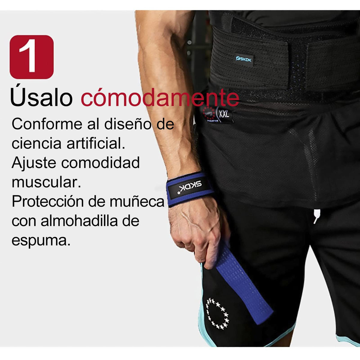 Correas de Levantamiento SKDK – Silicona Antideslizante | Gym Straps Profesionales