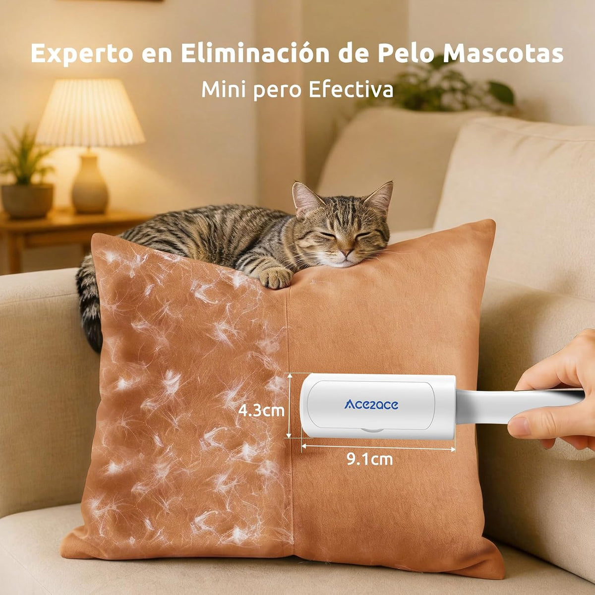 🐾 Quitapelos ACE2ACE Pro — Elimina el Pelo de Mascota al Instante